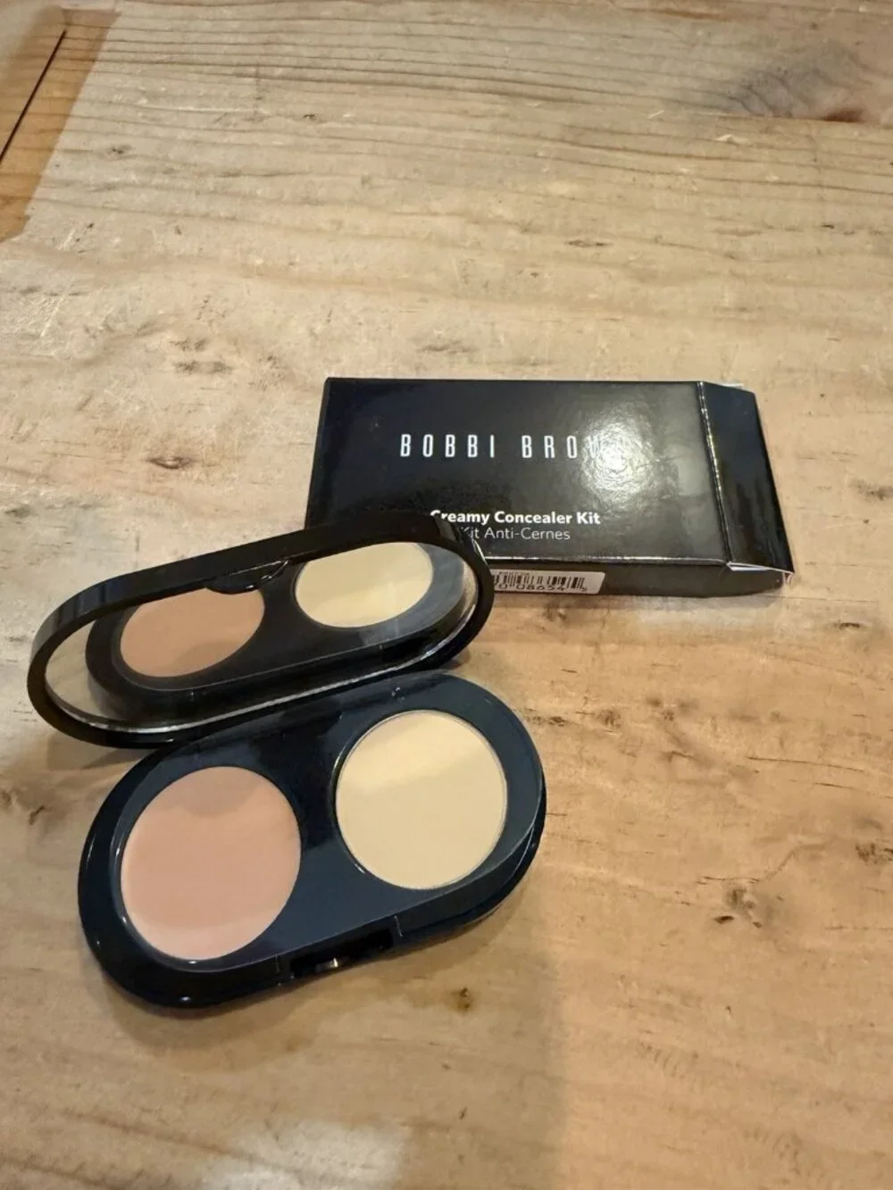 Bobbi Brown CREAMY CONCEALER KIT Shade COOL SAND / PALE YELLOW New W/ Box